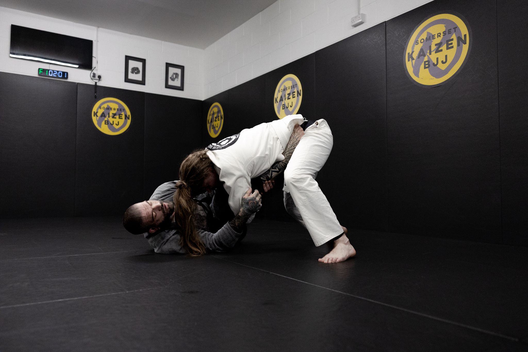 Kaizen BJJ training session