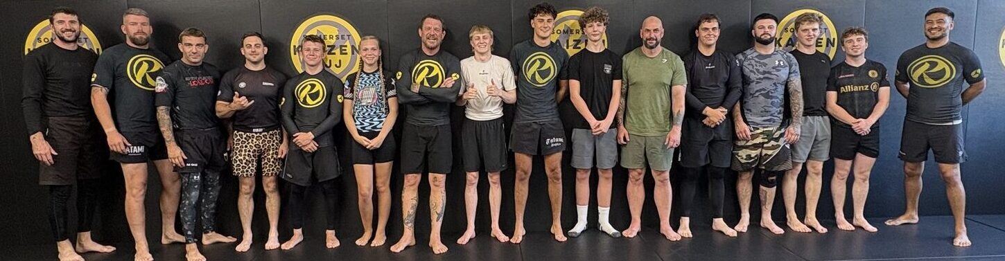 Kaizen BJJ training banner